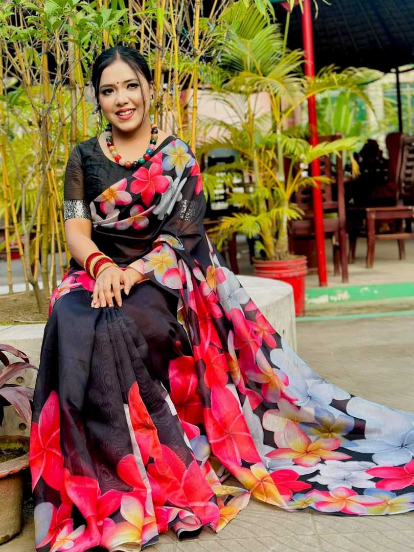 CHANDURI,SILK,FOR,WOMEN,WITHOUT,BLOUSE