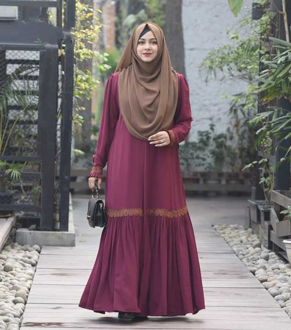 লেস,বোরখা,অরিজিনাল,ডুবাই,চেরী,কাপড়