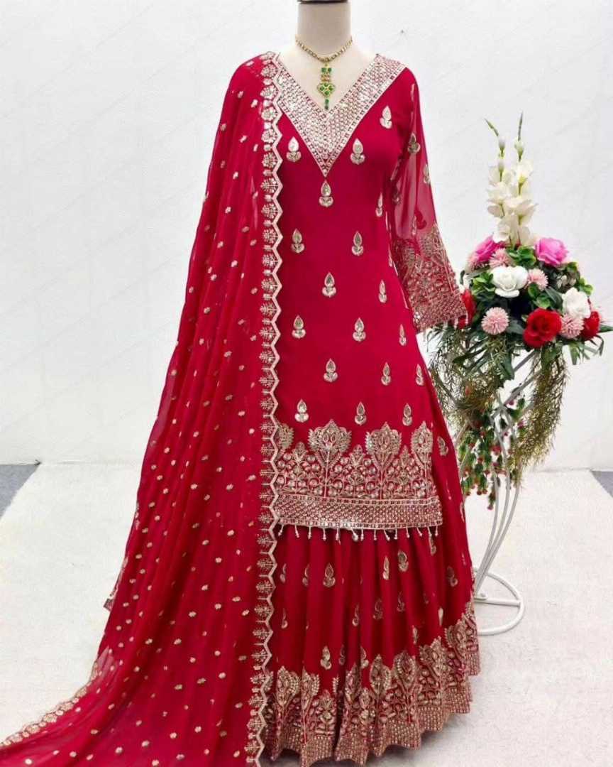 Premium,Quality,Indian,Georgette,Party,Wear,Dress,