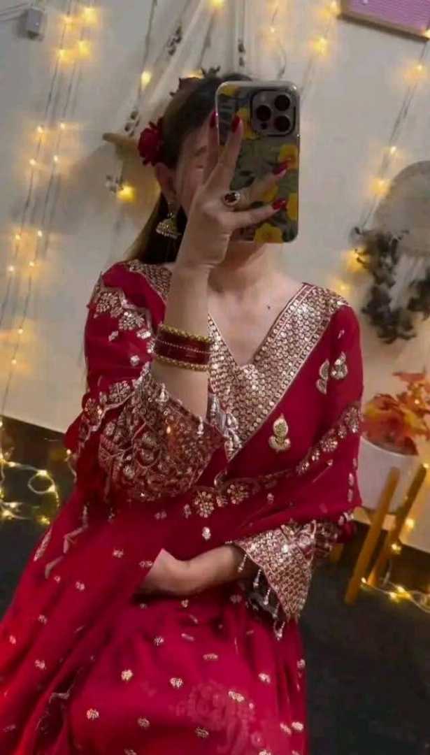 Premium,Quality,Indian,Georgette,Party,Wear,Dress,