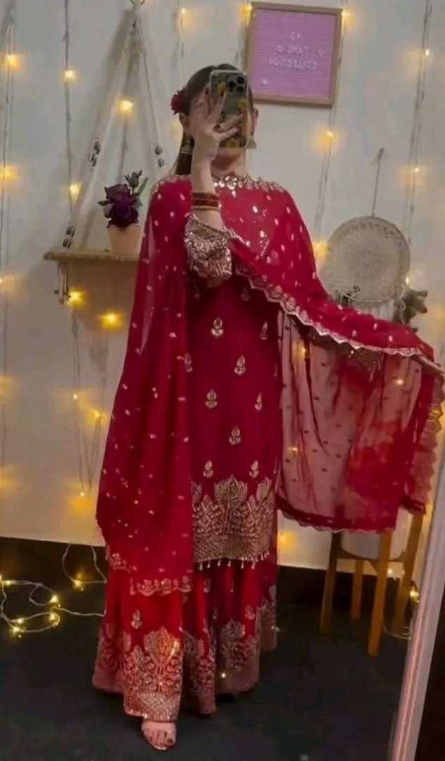 Premium,Quality,Indian,Georgette,Party,Wear,Dress,