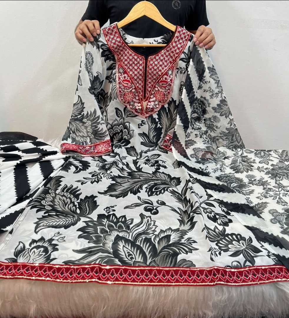 Premium,Quality,Indian,Georgette,Party,Wear,Dress,