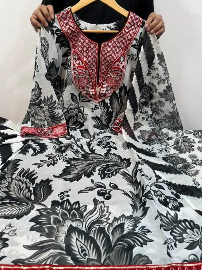 Premium,Quality,Indian,Georgette,Party,Wear,Dress,