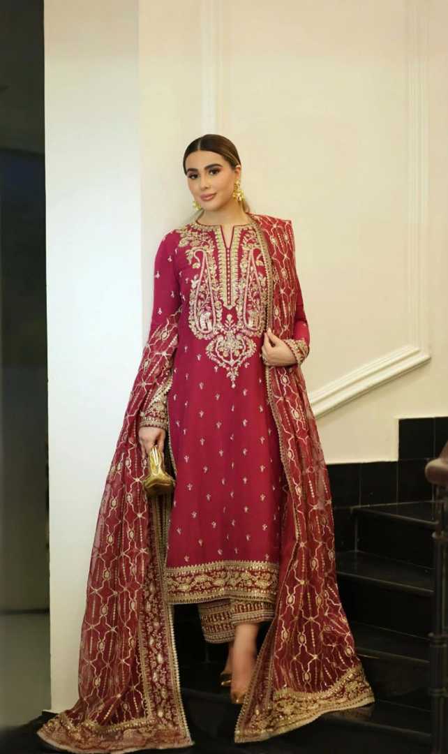 Premium,Quality,Indian,Georgette,Party,Wear,Dress,