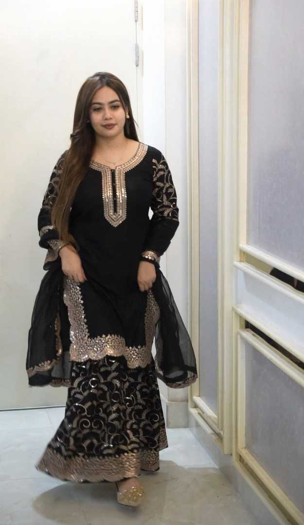Premium,Quality,Indian,Georgette,Party,Wear,Dress,