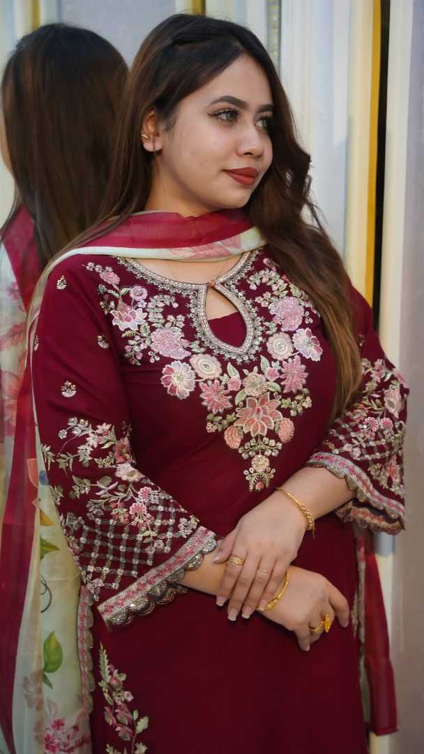 Premium,Quality,Indian,Cotton,Party,Wear,Dress,