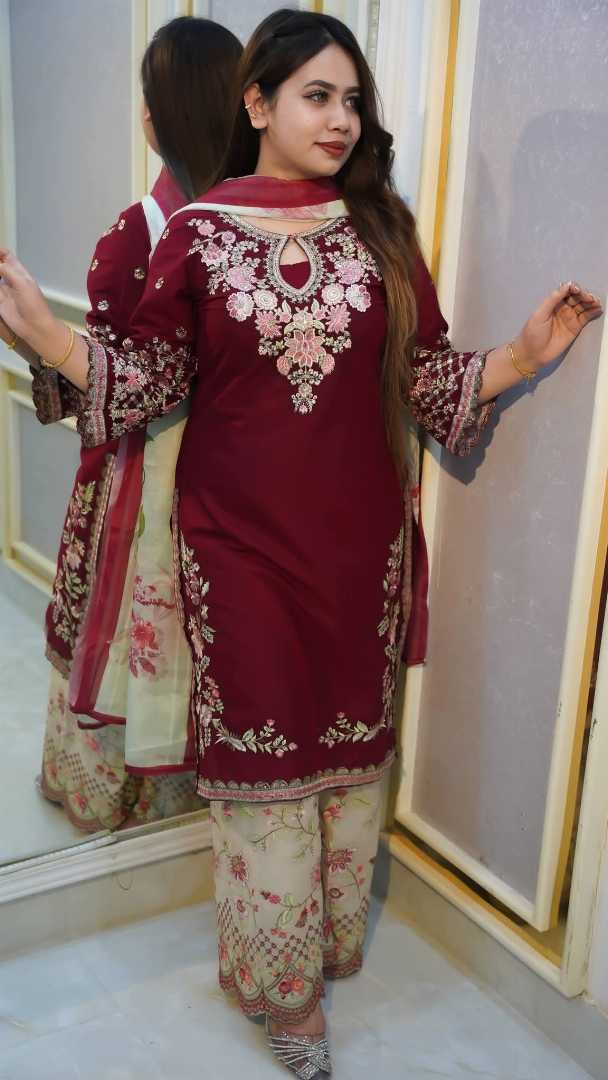 Premium,Quality,Indian,Cotton,Party,Wear,Dress,