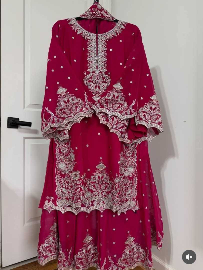 Premium,Quality,Indian,Georgette,Party,Wear,Dress