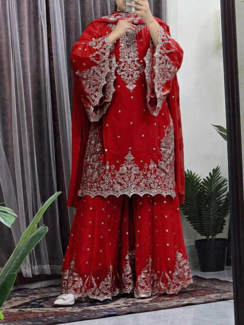Premium,Quality,Indian,Georgette,Party,Wear,Dress